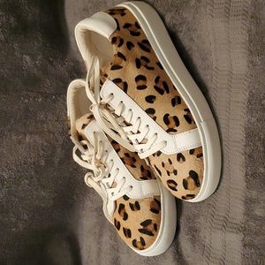 Myra Leopard Print Casual Sneakers